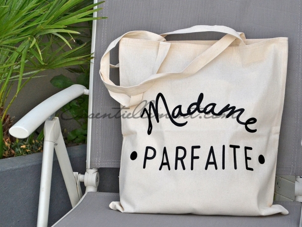 Tote Bag "Madame Parfaite"