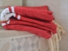 Fouta plate Rouge Tomate 